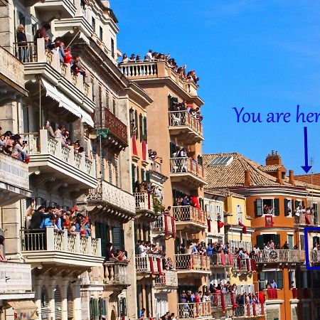 Ideally Situated Corfu Old Town Apartment מראה חיצוני תמונה